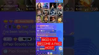 Bigo Live Streaming - Want To Become A Paid Host Let Me Know