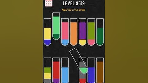 Water sort puzzle level 9519