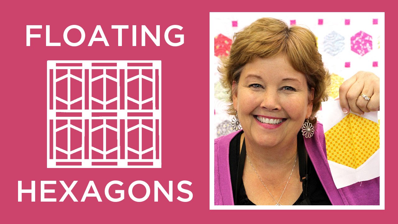 quilting fabric online Make a Floating Hexagons Quilt with Jenny Doan of Missouri Star (Video Tutorial)
