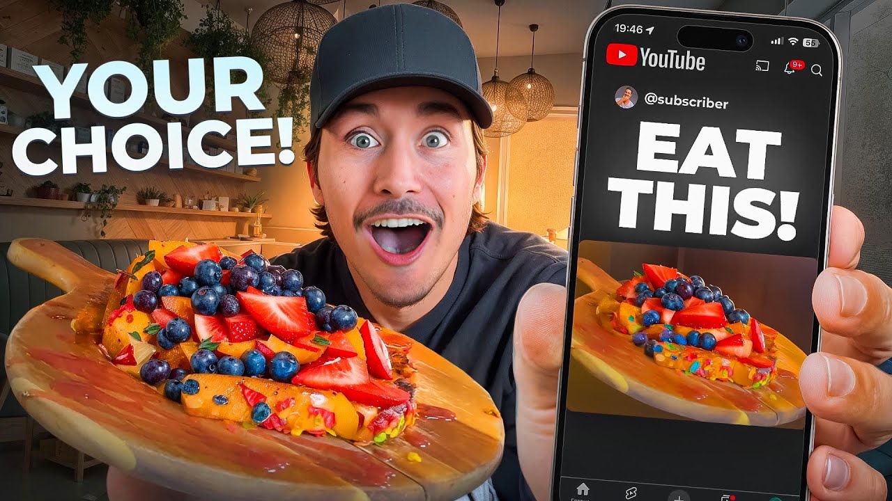 Letting MY Subscribers Decide Where I Eat For 24 Hours...