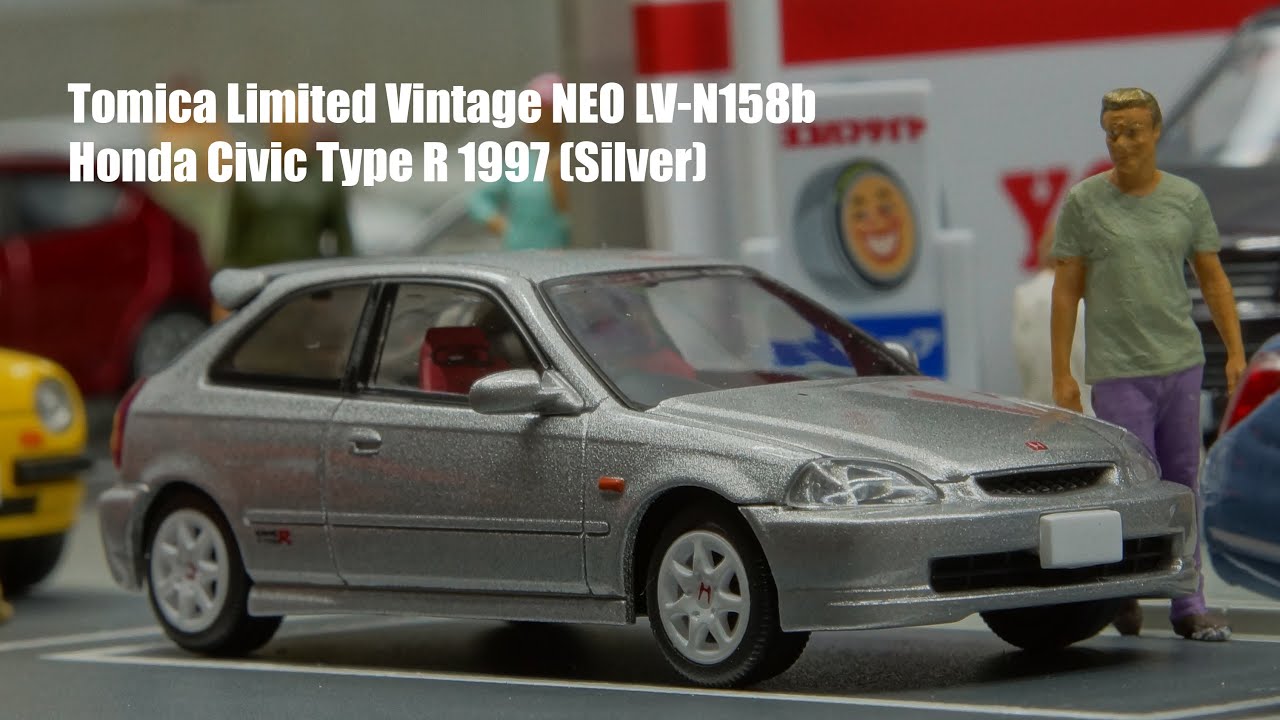 Tomytec Tomica Limited Vintage NEO LV-N158b Honda Civic Type R
