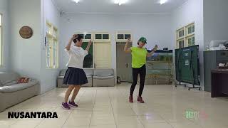 Nusantara Country Remix ikn  Line Dance  Improver  Choreo  Denka Ndolu