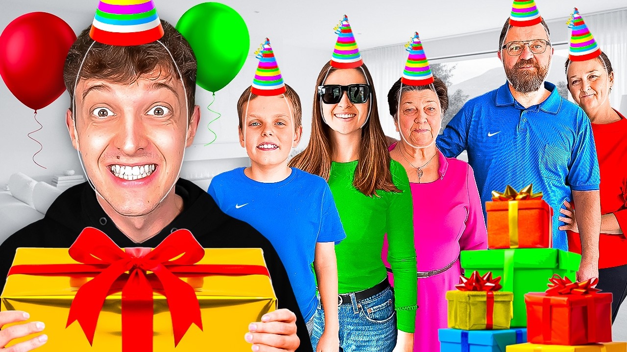 Ich öffne ALLE GEBURTSTAGS GESCHENKE von meiner FAMILIE! 🥳