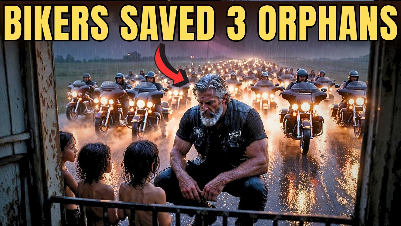 Они остановились под дождем ради трех сирот — и навсегда все изменили.