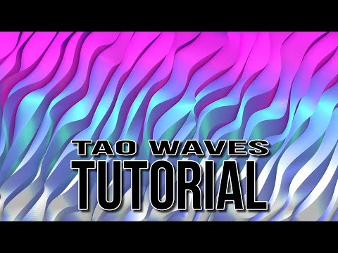 Effect Tao Waves animation - BackGround