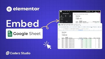 Show Live Google Sheets in Elementor – Auto-Updating & Scrollable