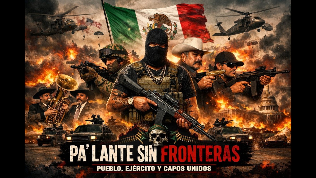 PA’LANTE SIN FRONTERAS | Corrido Bélico Tumbado ULTRA CRUDO