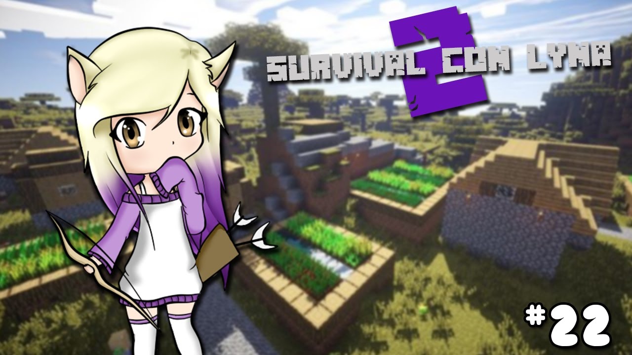 EXPLORAMOS TRES ALDEAS! | Survival con Lyna 2 | Episodio 22 exploraciones curso intermedio