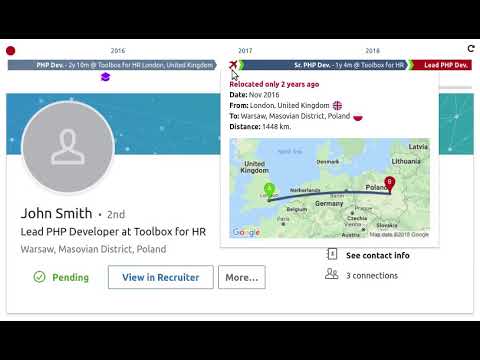CV Timeline Short Demo - Creating the CV of the Future