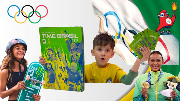 Álbum de FIGURINHAS da OLIMPÍADAS PARIS 2024