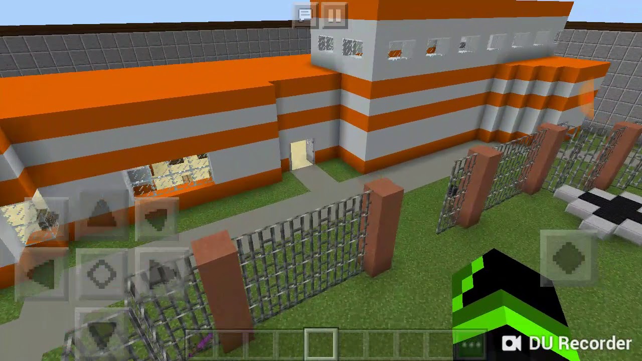 Roblox Jailbreak Map In Minecraft Pe Youtube - jailbreak map for roblox
