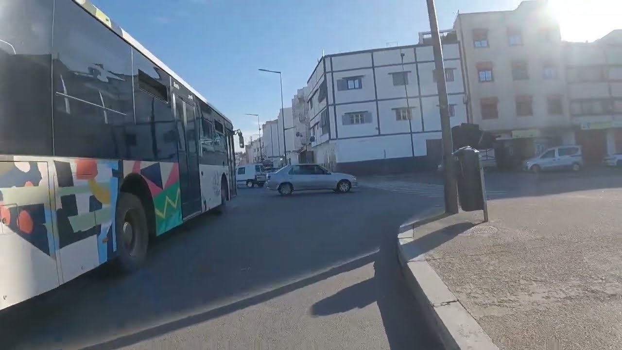 جولة في مدينة سلا ، شارع القاعدة الجوية ، حي السلام الإضافي .