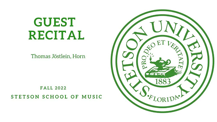 Guest Recital, Thomas Jstlein- 09/2/22, Lee Chapel