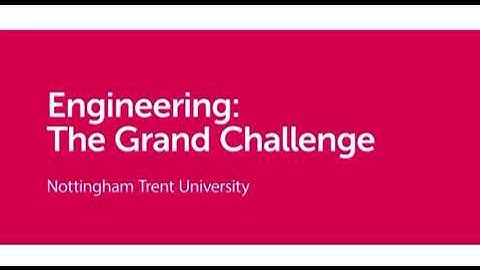 Engineering projects: The Grand Challenge