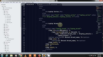 E-commerce Project in Code-igniter Framework Part-176 ( Update Laptop Listing data )