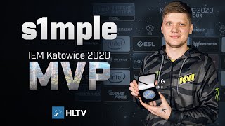 s1mple - HLTV MVP of IEM Katowice 2020
