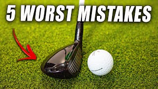 The 5 Biggest Mistakes Golfers Make when Hitting Hybrids