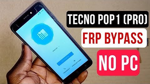 Tecno Pop1(F3) Frp Bypass/Google Account Remove Without Pc | YouTube Update Fix