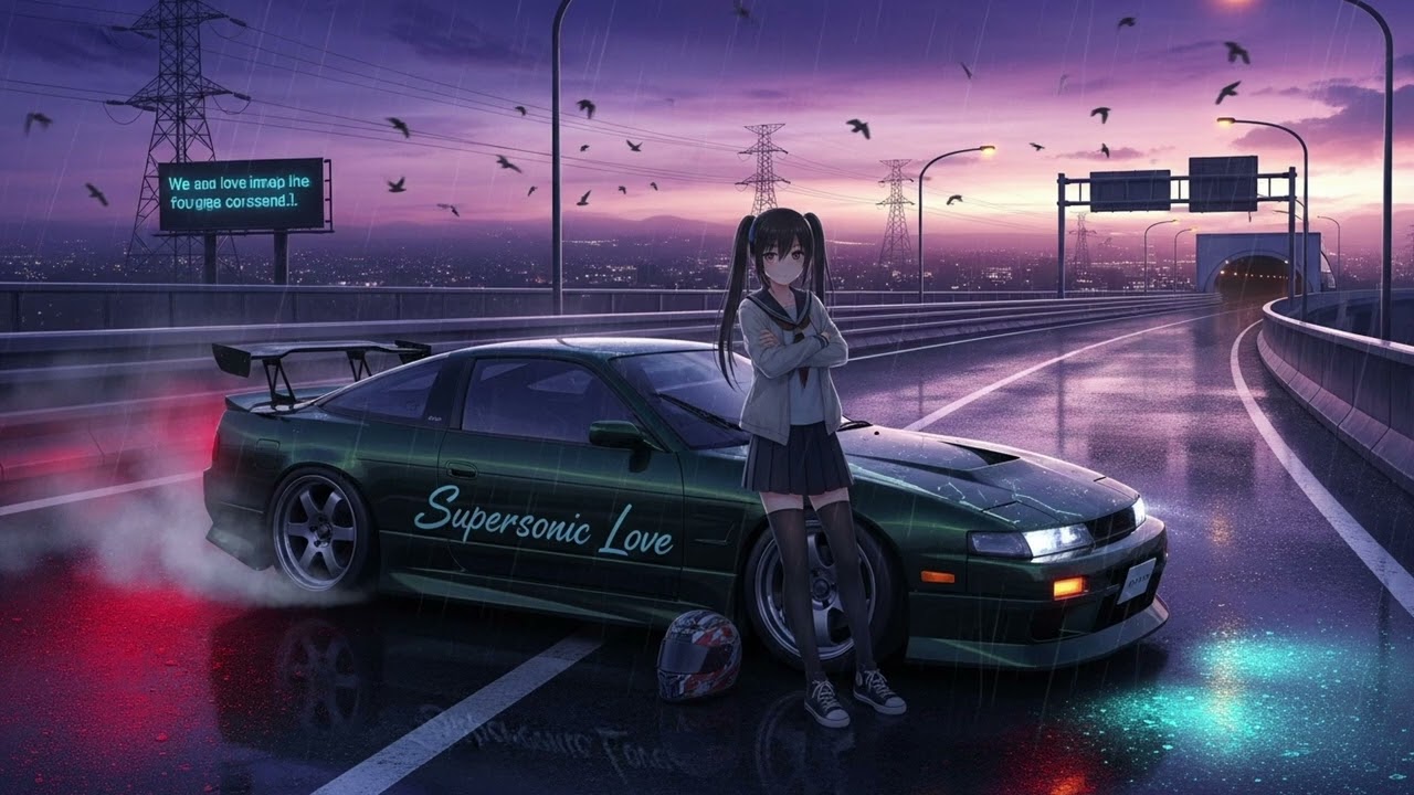🚀 Supersonic Love | High-Speed Anime Romance Eurobeat | Neon Waifu Beats
