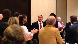 Ovation for Deputy Wilson