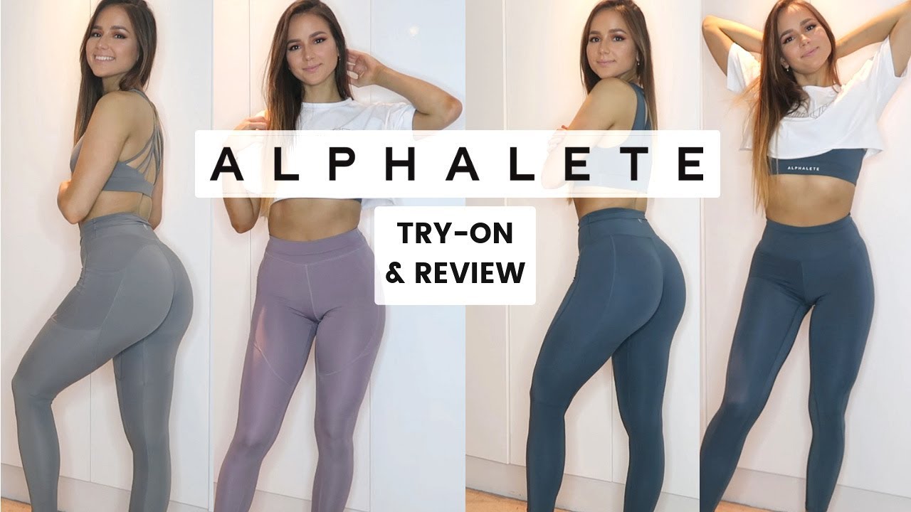 NEW LEGGINGS try-on & review - Alphalete new releases! 