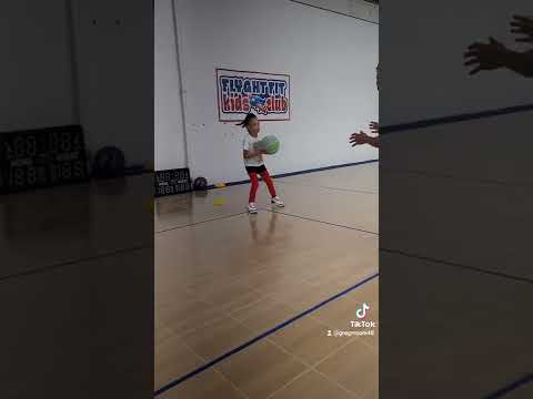 Live with Olivia Moore first day ever playing basketball #viral  #basketball #everyone