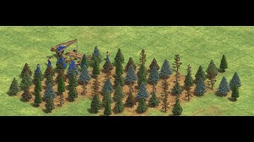 Who needs small trees ? (Age of empires 2 DE)