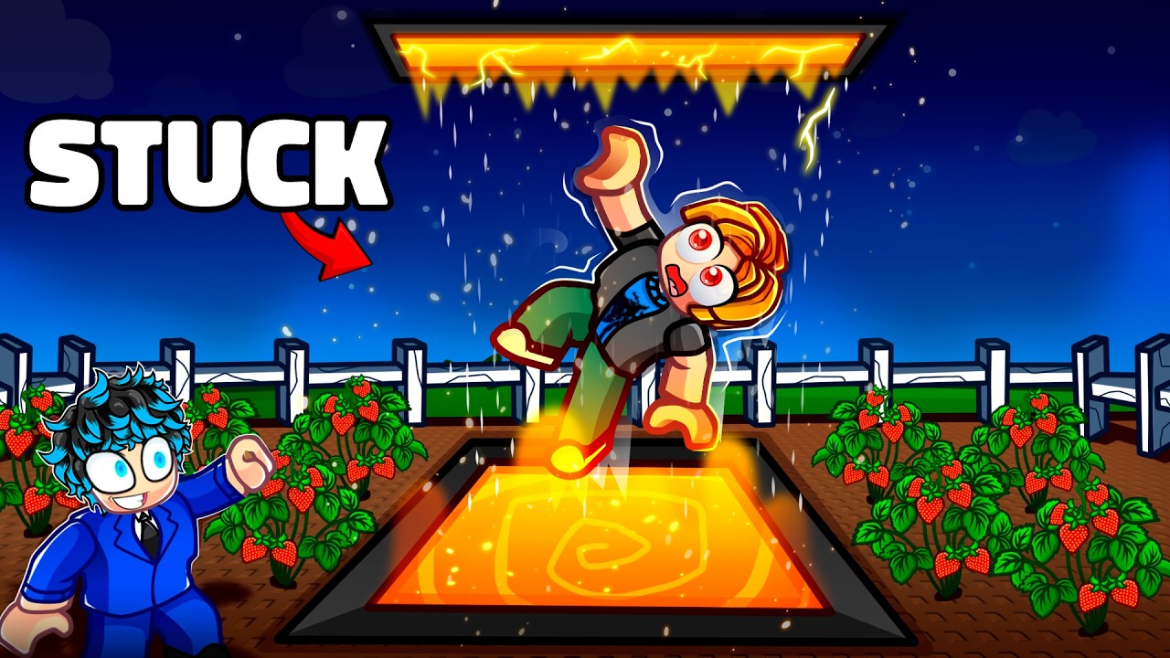 I Built an INESCAPABLE Portal Trap in Grow a Garden