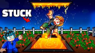 I Built an INESCAPABLE Portal Trap in Grow a Garden