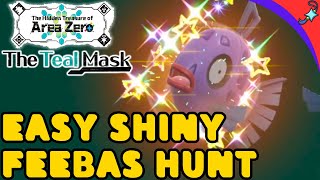 EASY Shiny FEEBAS Hunt Method in Teal Mask for Pokemon Scarlet Violet