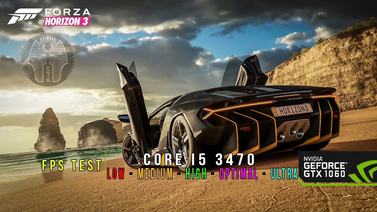 Forza Horizon 3 Pc Gtx 1060 3gb I5 3470 12gb Ram By Elbalsha Tv