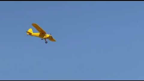 phoenix j3 cub flaps test