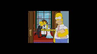 Homer found out that burns was married #thesimpsons