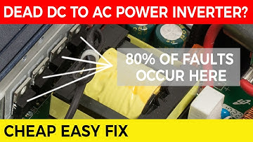 Power Inverter Fix DC to AC 🔌