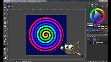 How to Create Spiral in GIMP
