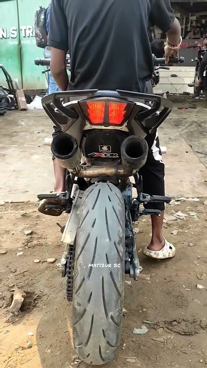 😇🥀Duke 390 & install Austin Racing Duel silencer#matibur