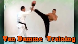 Jean Claude Van Damme Training, Sparring & Fitness