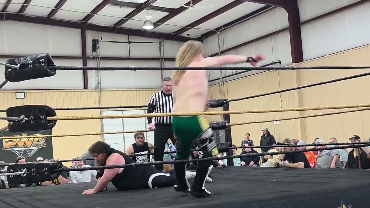Braxton Powers vs. Austin Cruz @ProfessionalWrestlingAlliance(PWA)