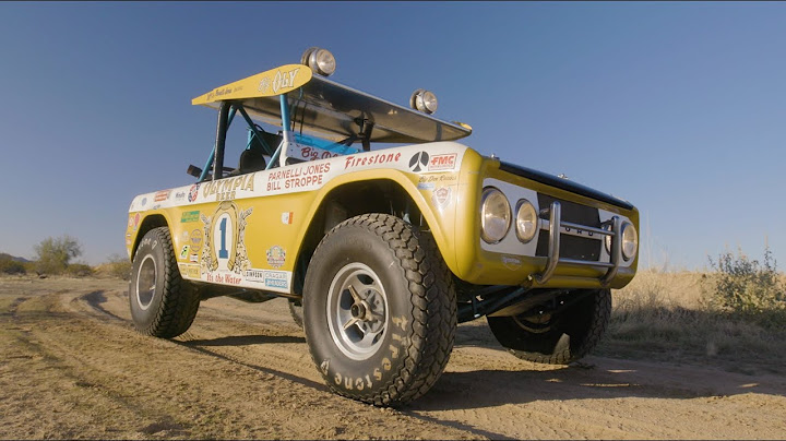 "Big Oly" The Legendary 1969 Ford Bronco // Mecum Indy 2021 // May 14-22