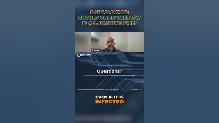 Ransomware: Should Companies Pay If All Backups Fail?