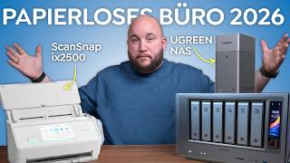 Nie wieder Aktenordner! (Papierloses Büro mit ScanSnap & UGREEN)