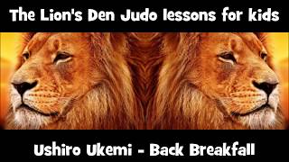 How to do a back breakfall in judo - Ushiro Ukemi