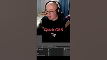 Quick OBS Tip - quick access to filters and properties #shorts #obstips #subscribe
