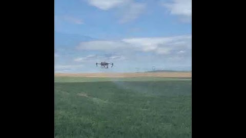 Drone-powered agriculture service