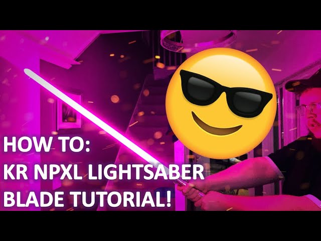 Kr Sabers How To Make A Lightsaber Neopixel Blade Using Kr Pixel Stick Pcb Youtube