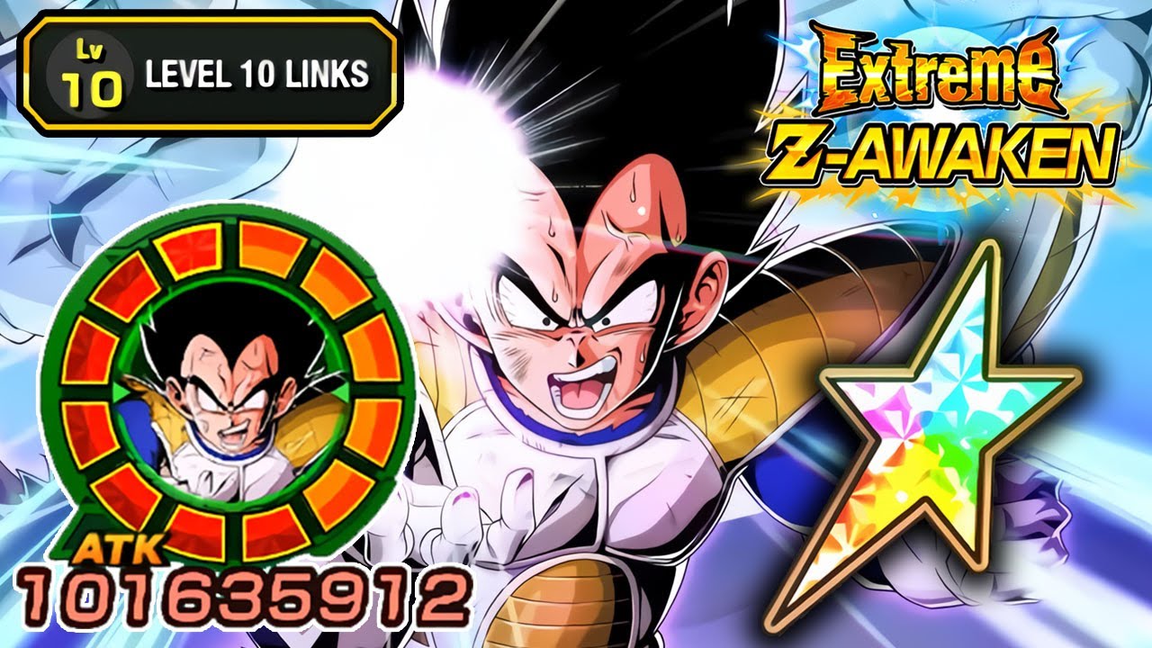 100% EZA TEQ LR GIANT APE VEGETA LEVEL 10 LINKS SHOWCASE!!!!! Dragon Ball Z Dokkan Battle