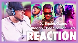 Dj Snake Ozuna Megan Thee Stallion Lisa Of Blackpink  Sg    Reaction