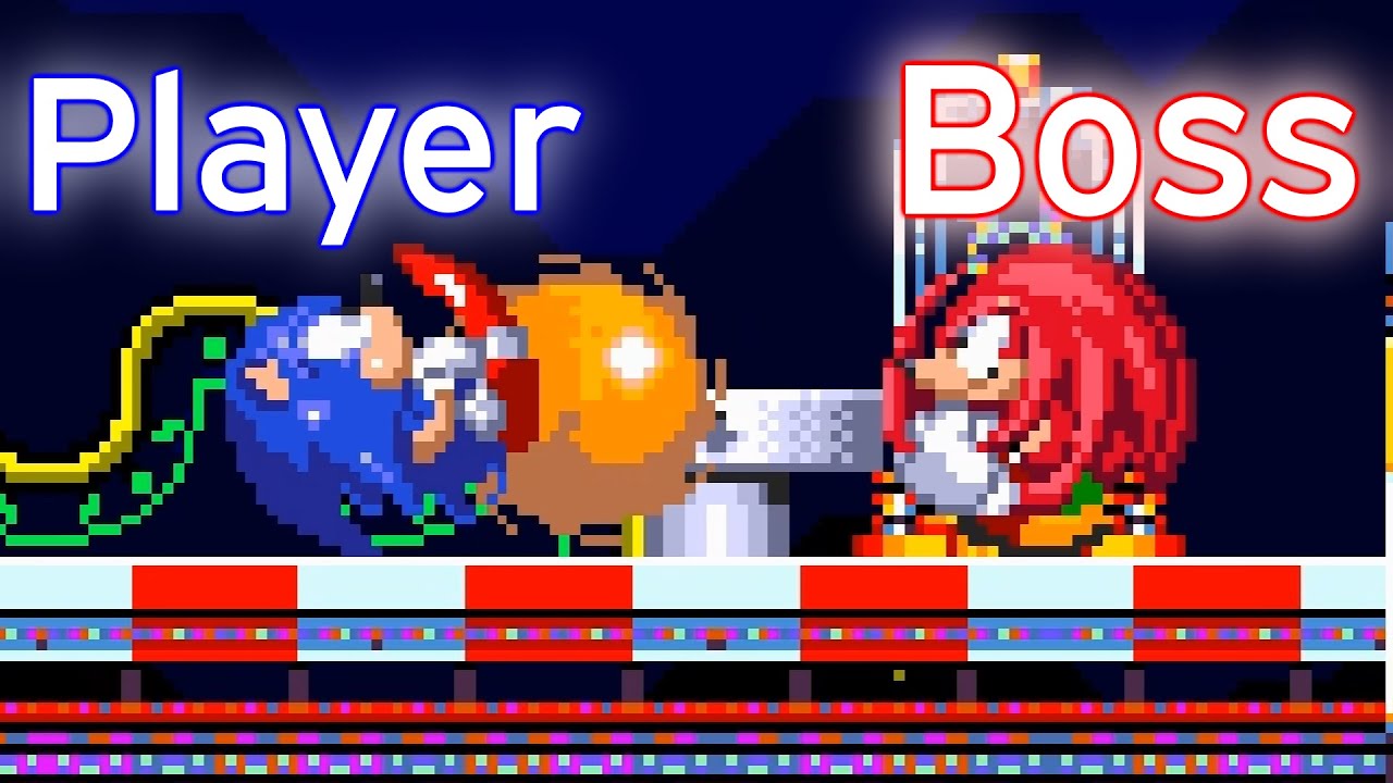 🔥 HARDER 🔥 Knuckles Boss in Carnival Night Zone! [Sonic 3 A.I.R. Mods Gameplay]