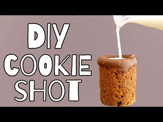 Learn How to Make these Homemade Milk and Cookie Shots