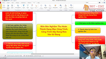 Các Nội Dung Phải Có Trong Biên Bản Nghiệm Thu Bàn Giao Công Trình Trước Khi Đưa Vào Sử Dụng